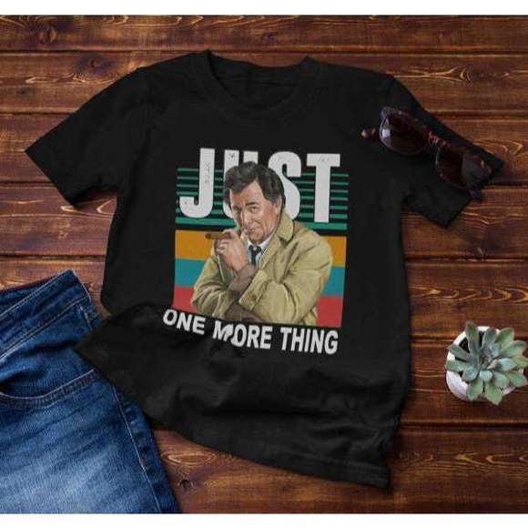 Columbo Just One More Thing T Shirt Merch - Picture 1 of 4